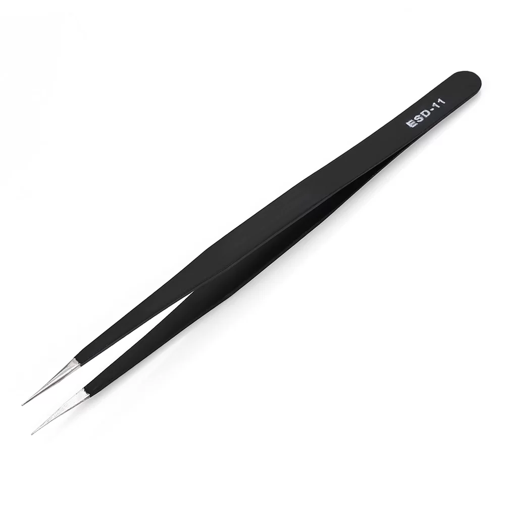 Picture of 6 in 1 Stainless Steel Anti Static Tweezers Set